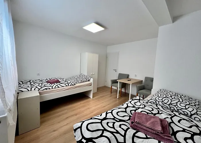 3-zimmer-wohnung Für Bis Zu 5 Personen - Nähe Flughafen *